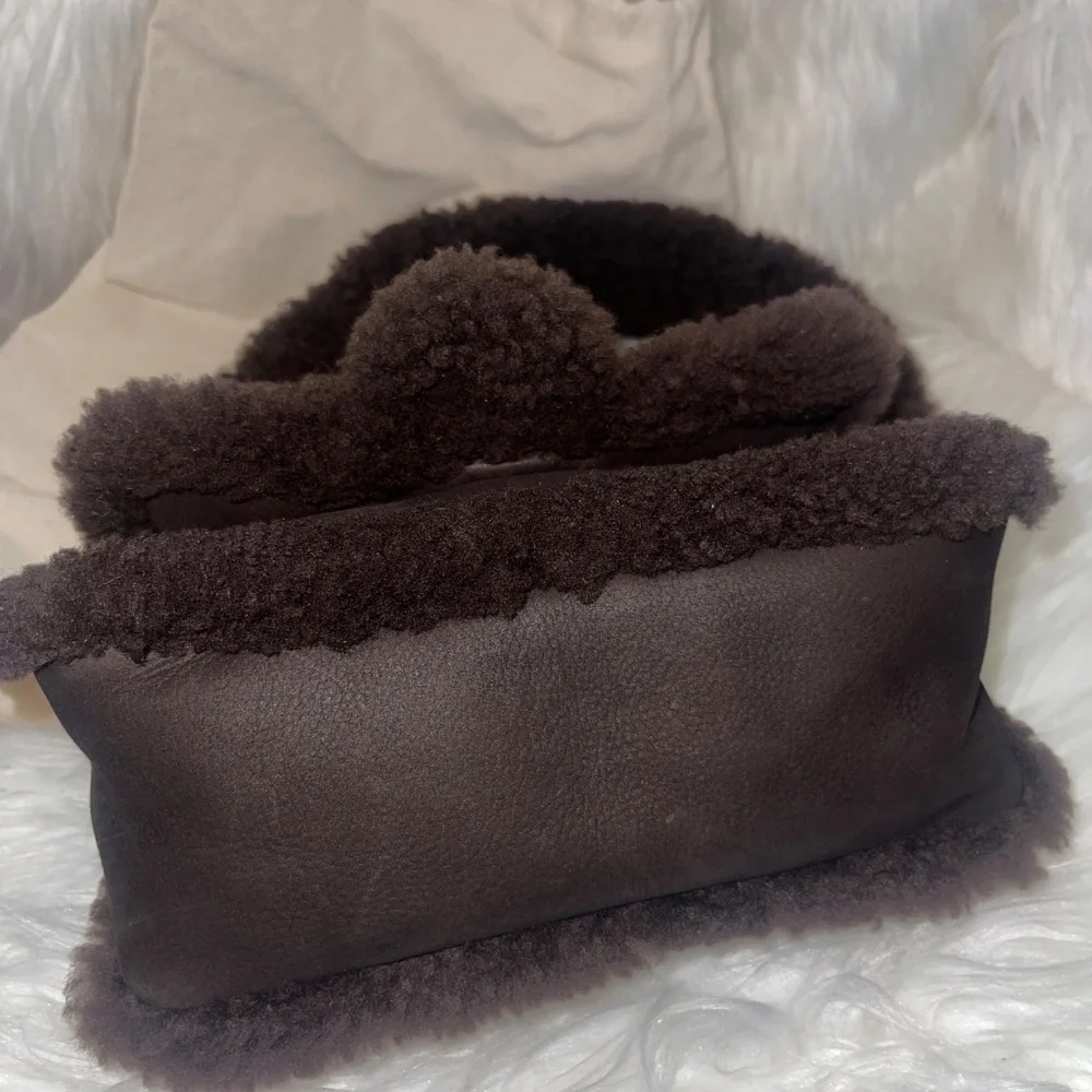 Jacquemus fur brown crossbody/shoulder bag - Picture 6 of 10